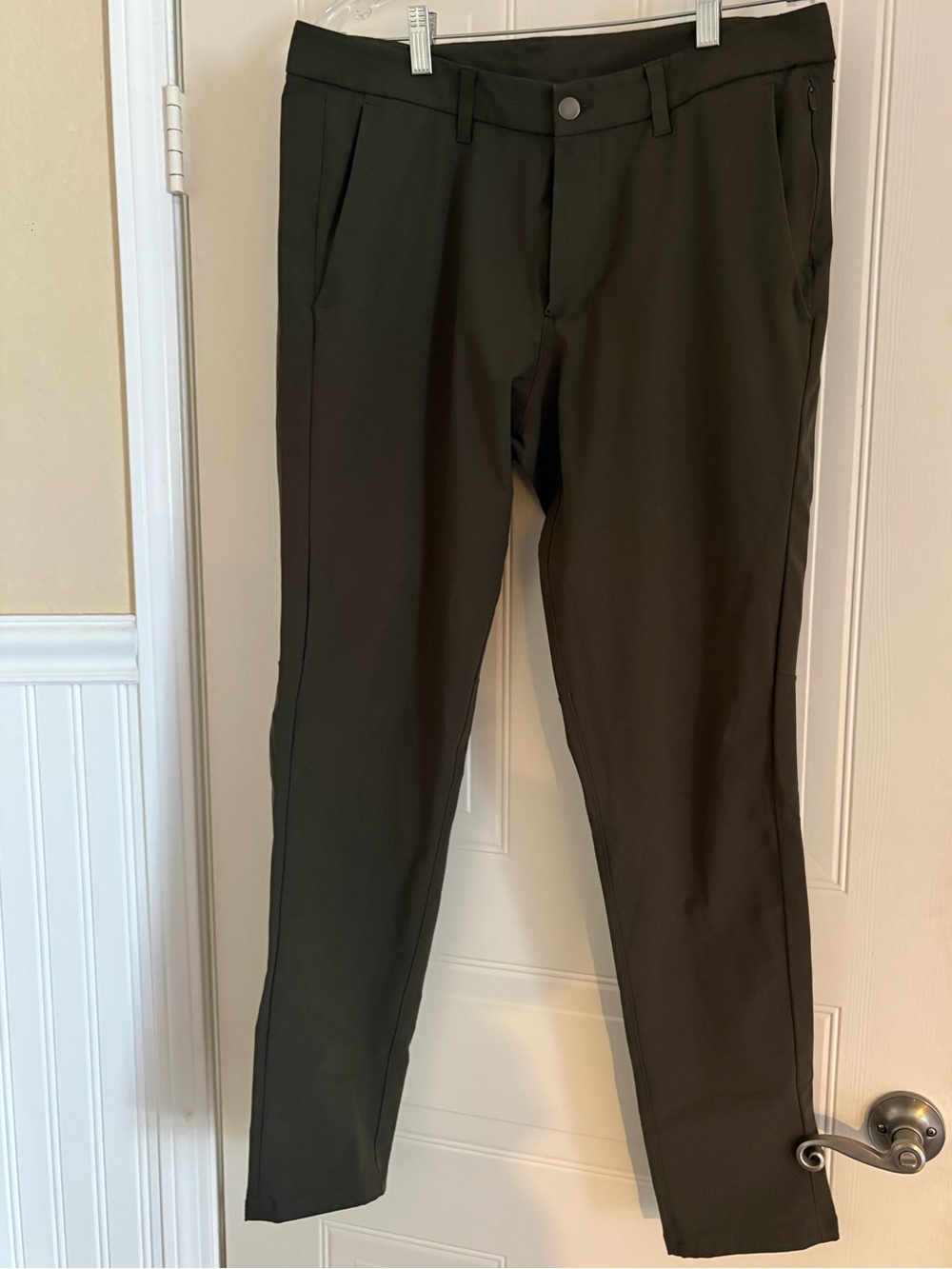 Lululemon men’s size 34 waist. Men's Dark Olive Slim Dress Pants